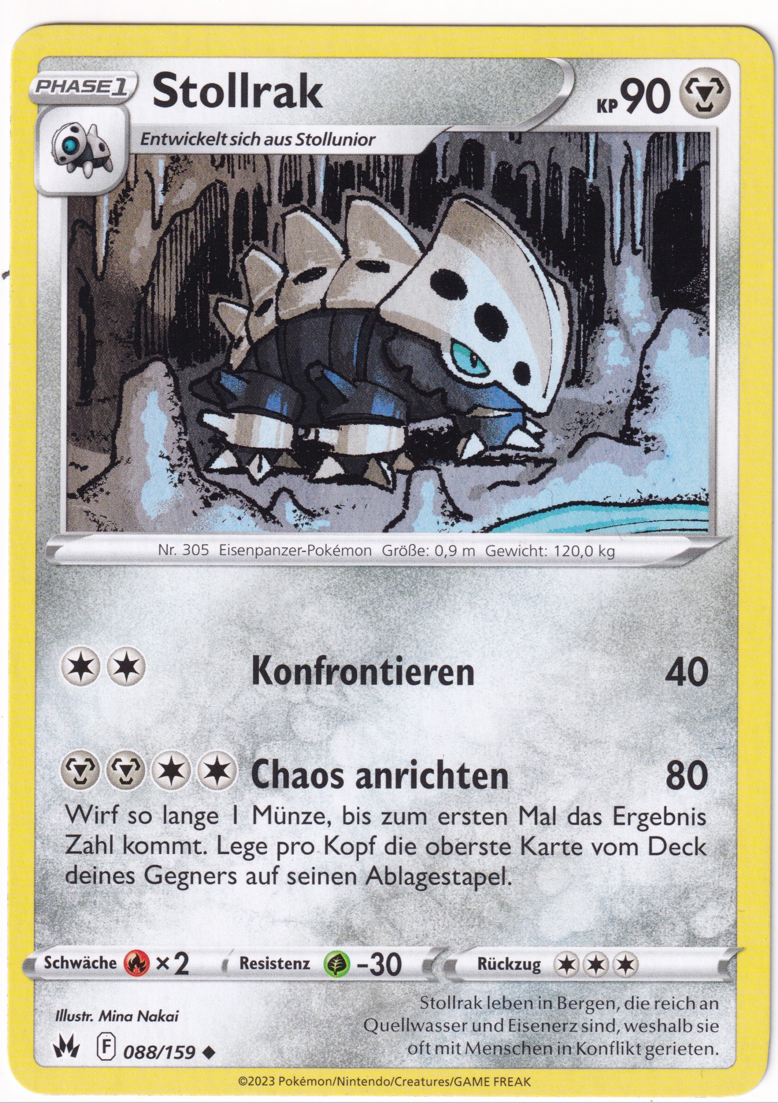Stollrak 088/159 Uncommon - Zenit der Könige Deutsch