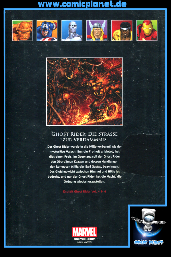 Die offizielle Marvel-Comic-Sammlung 40 (HC) - Ghost Rider: Die Strasse zur Verdammnis