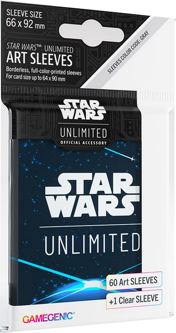 Gamegenic - Star Wars: Unlimited Art Sleevees - Space Blue