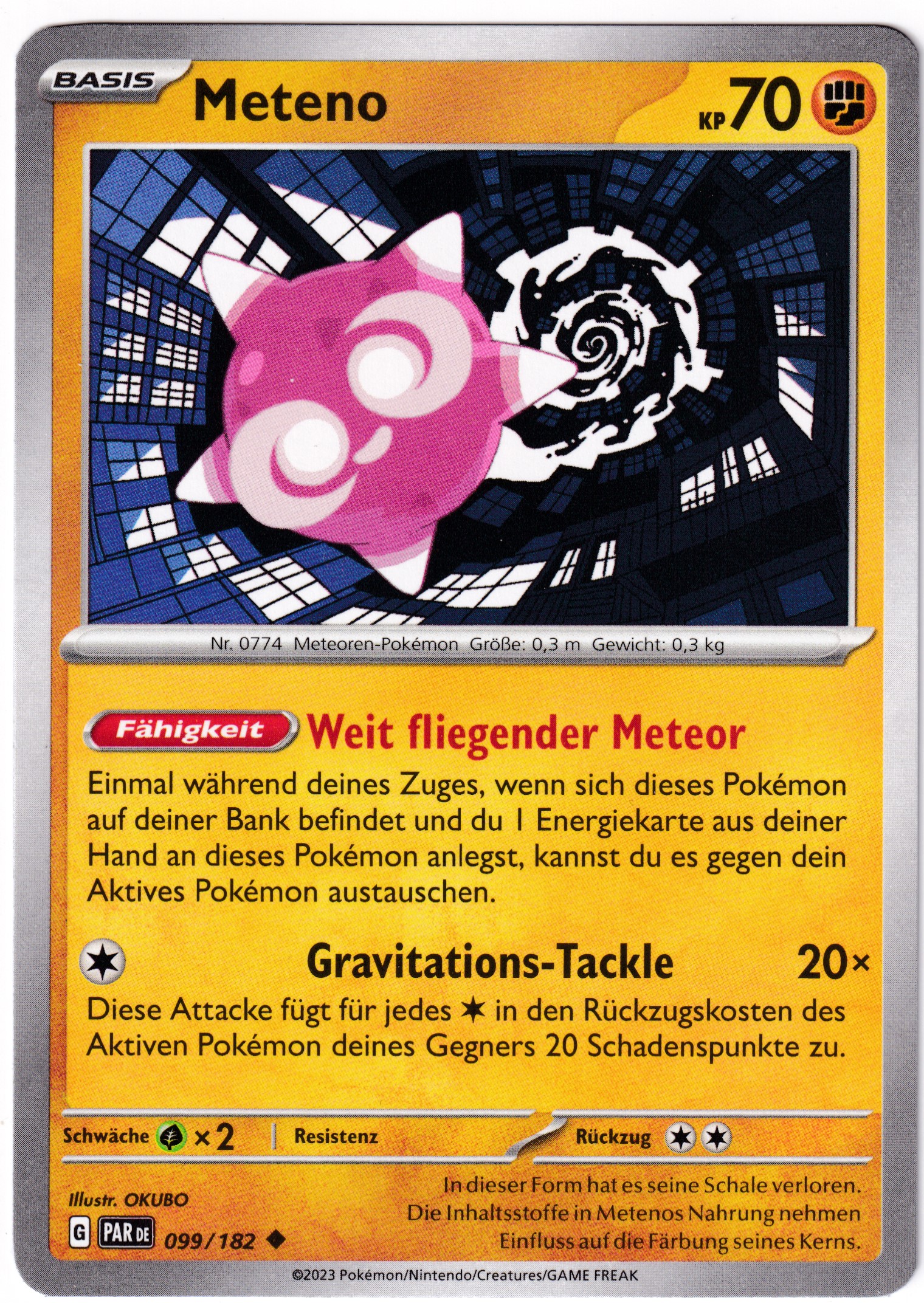 Meteno 099/182 Uncommon - Karmesin & Purpur - Paradoxrift Deutsch