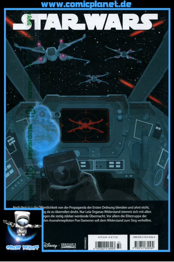 Star Wars Marvel Comics-Kollektion Band 32 (HC) - Poe Dameron: Die Wege der Macht