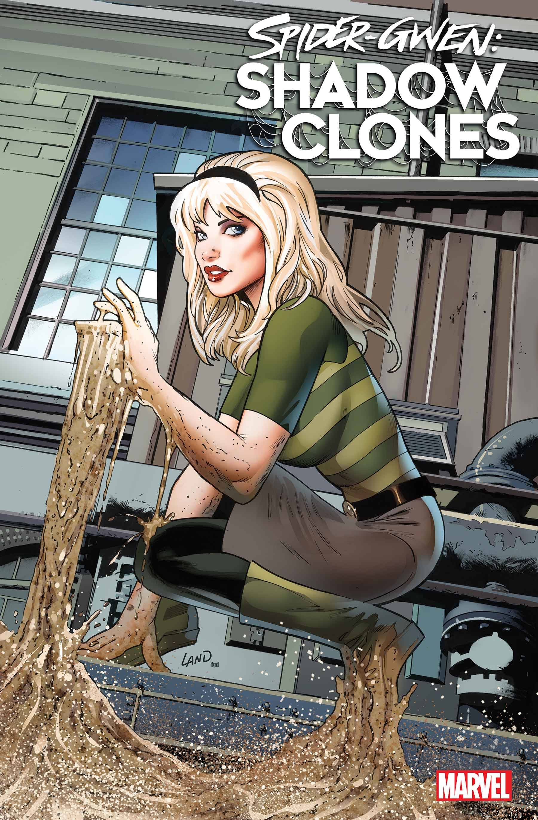 SPIDER-GWEN SHADOW CLONES #2 (OF 5) LAND VAR