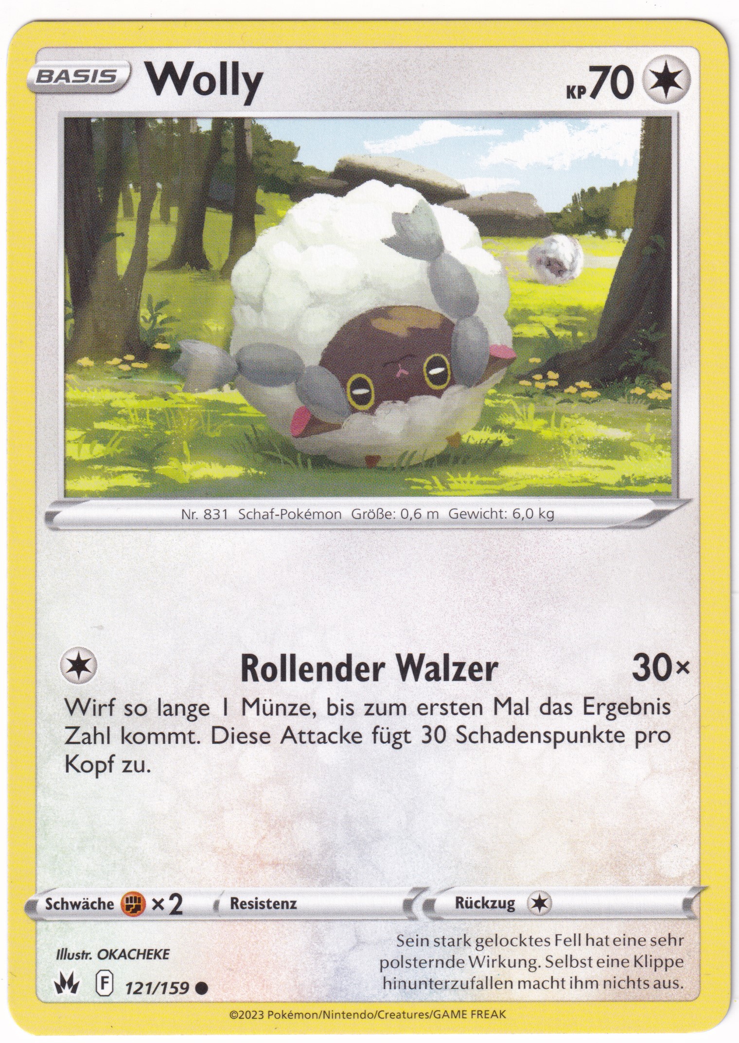 Wolly 121/159 Common - Zenit der Könige Deutsch