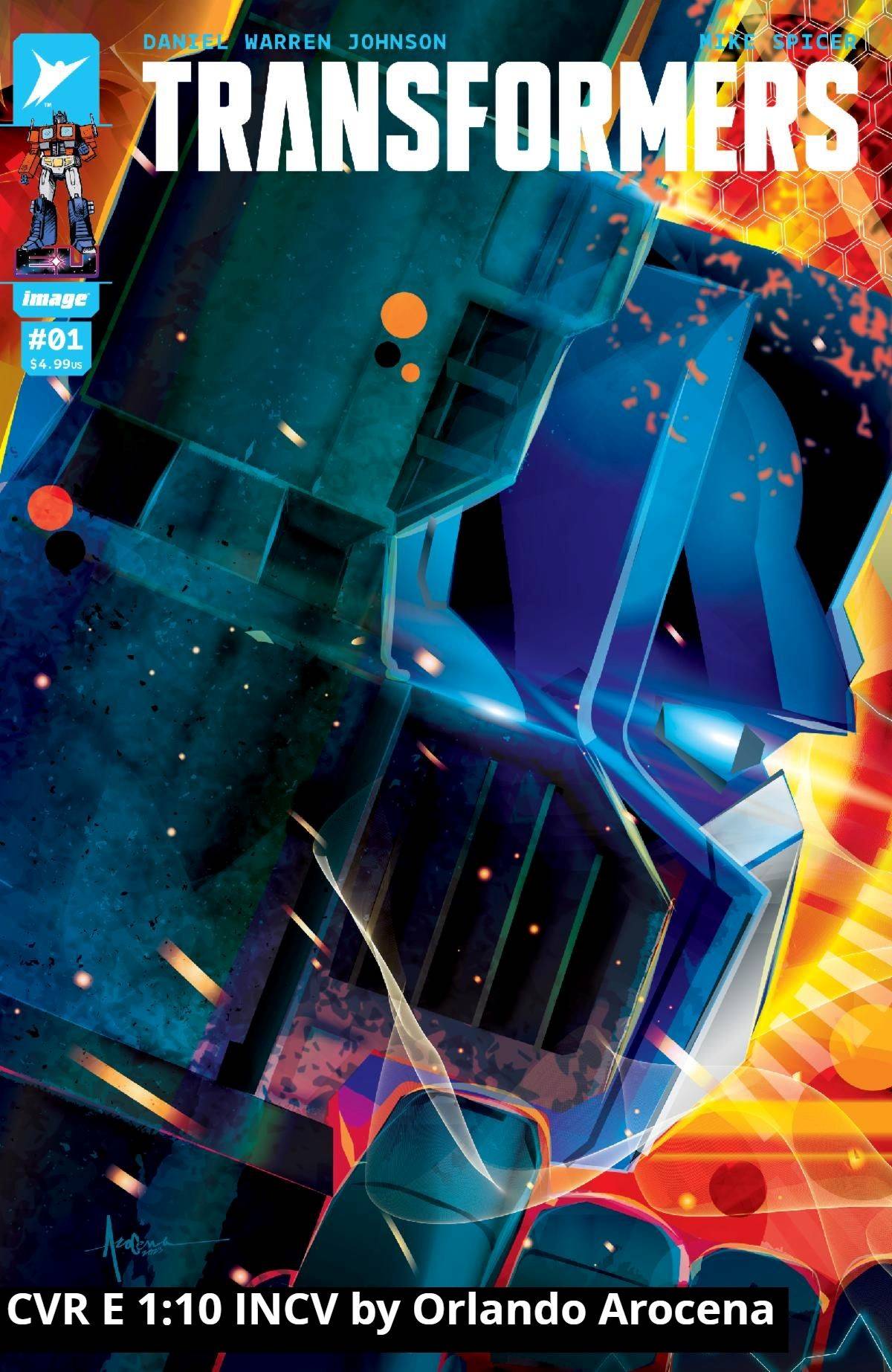 TRANSFORMERS #1 - 1:10 AROCENA VARIANT