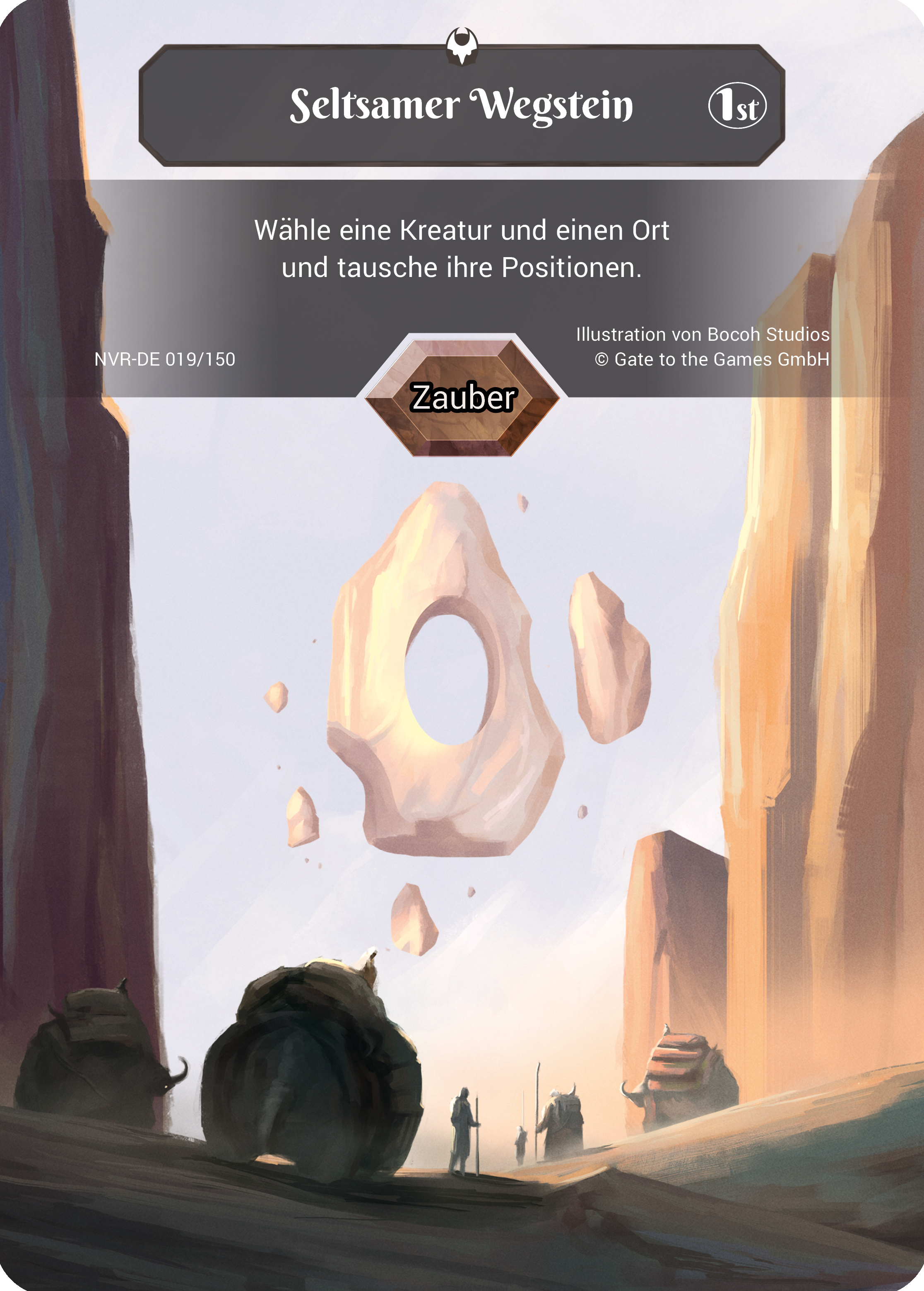 Seltsamer Wegstein 019/150 Common  - Alpha 1. Edition DE