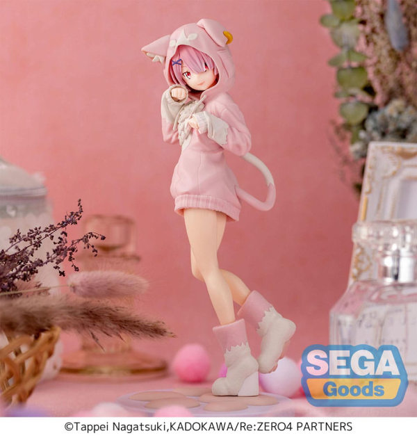 Figur - Re:Zero: Starting Life in a Another World - XStellar Figure - Ram (Mofumofu Pack)