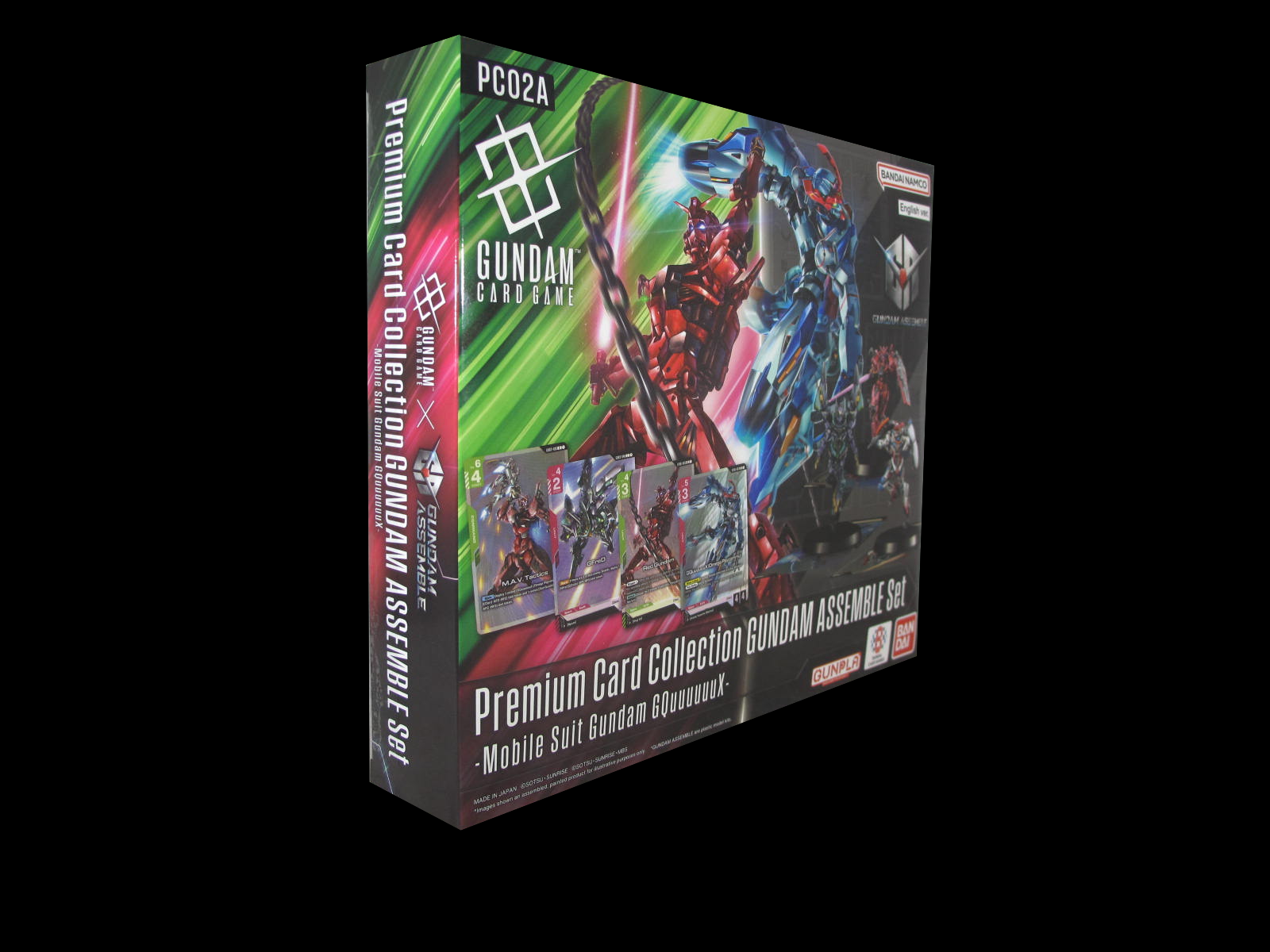 Gundam Card Game Assemble Starter Set PC02A englisch