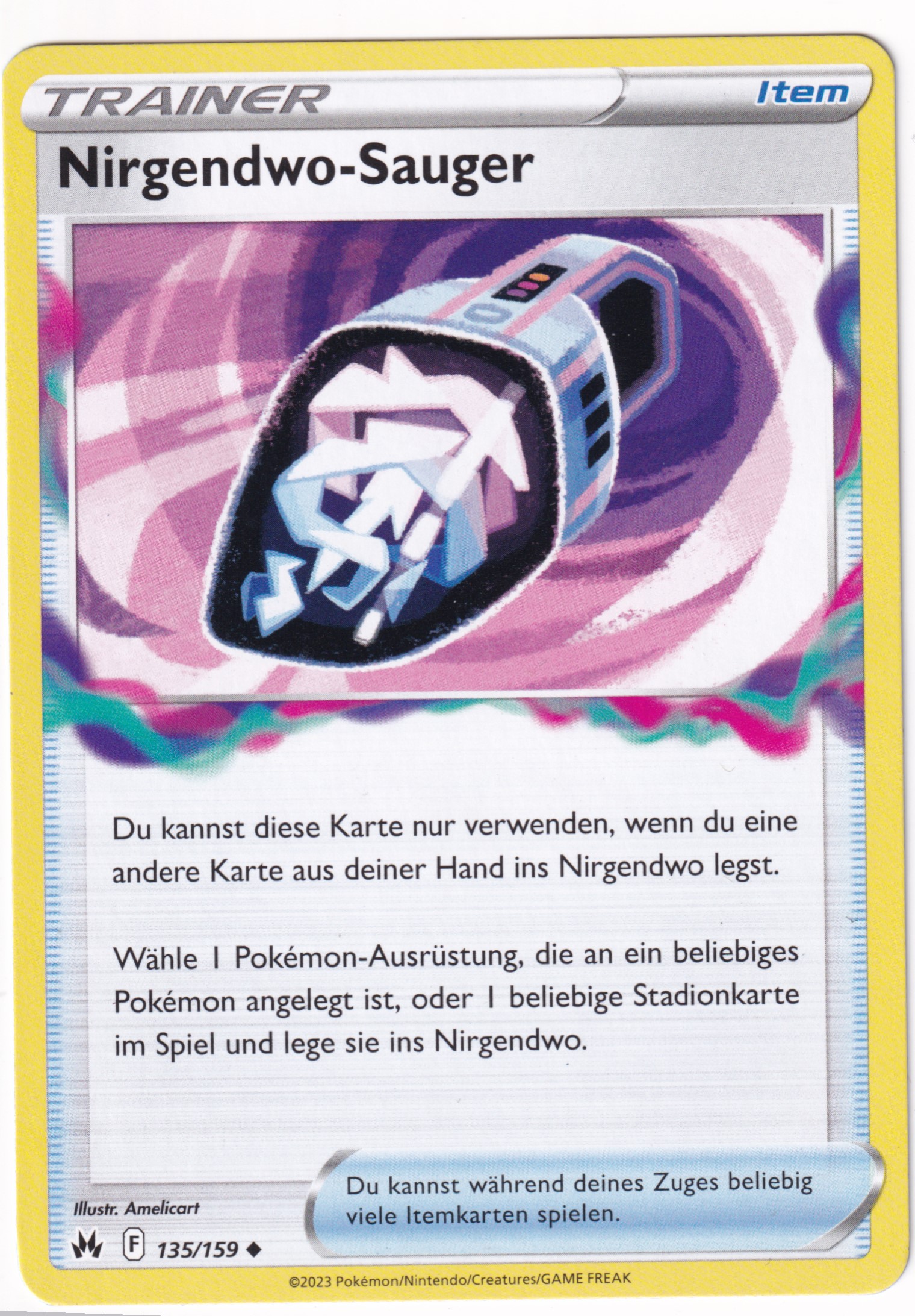 Nirgendwo-Sauger 135/159 Uncommon - Zenit der Könige Deutsch