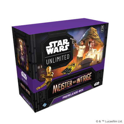 Star Wars: Unlimited - Meister der Intrige Prerelease Box deutsch