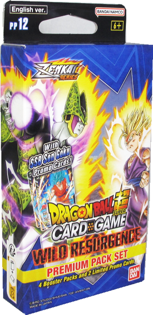 Dragonball Super Card Game - Wild Resurgeance Premium Pack PP12 englisch