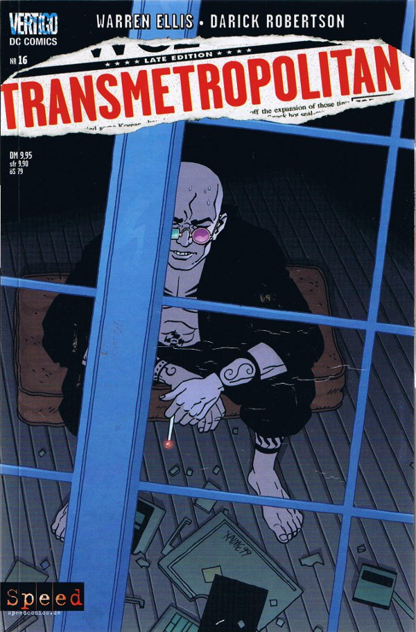 Transmetropolitan Band 16 Variant Cover Edition