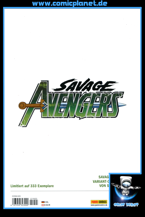 Savage Avengers Band 1: Die Stadt der Sicheln - Variant Cover