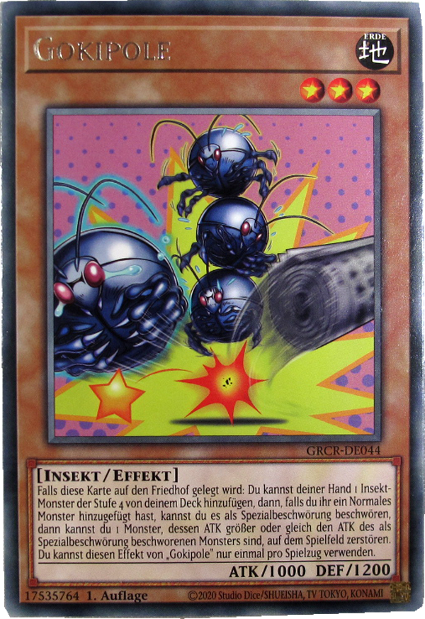 GRCR-DE044 Gokipole Rare deutsch