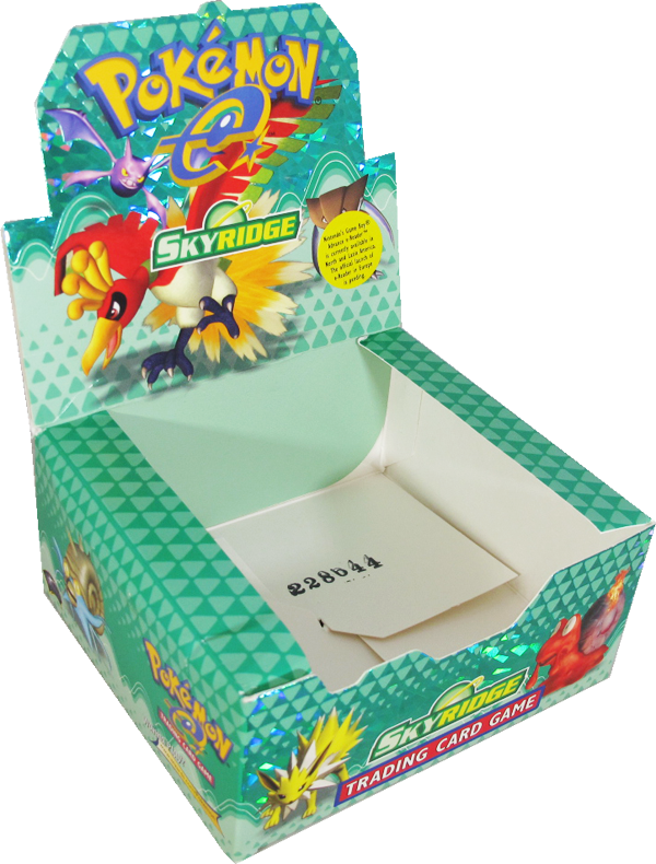 Pokemon Skyridge Display - Ohne Inhalt - Gebraucht