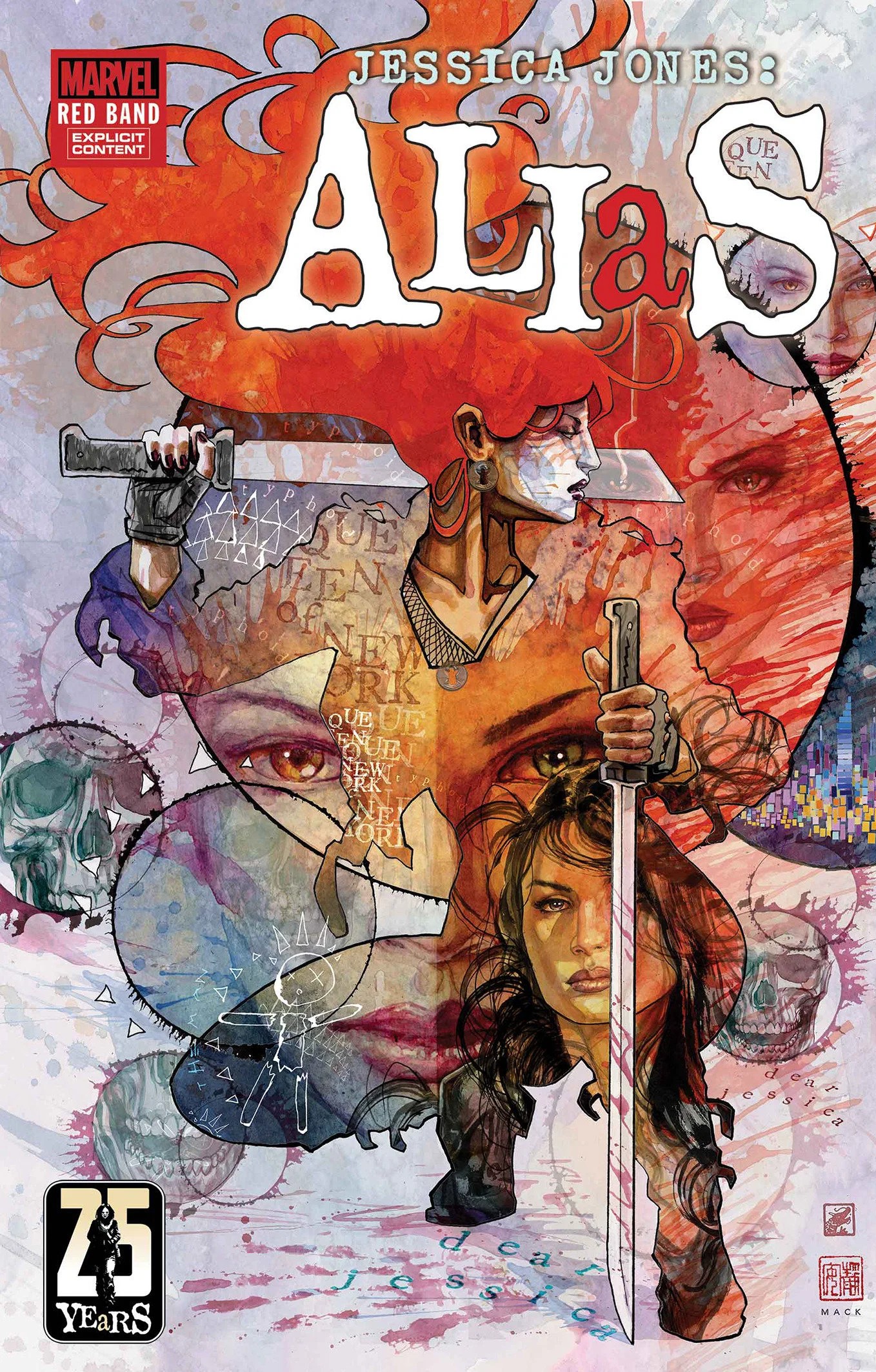 ALIAS: RED BAND #4 [POLYBAGGED] DAVID MACK