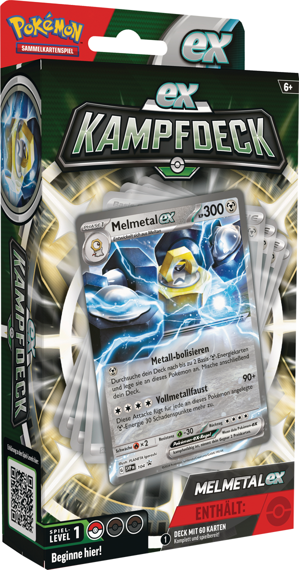 Pokemon Melmetal EX Kampf Deck deutsch
