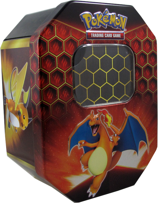 Pokemon Tin Box - Hidden Fates Charizard GX - Ohne Inhalt