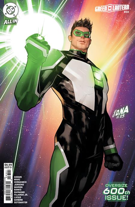 GREEN LANTERN #33 CVR B DAVID NAKAYAMA CARD STOCK VAR (#600)