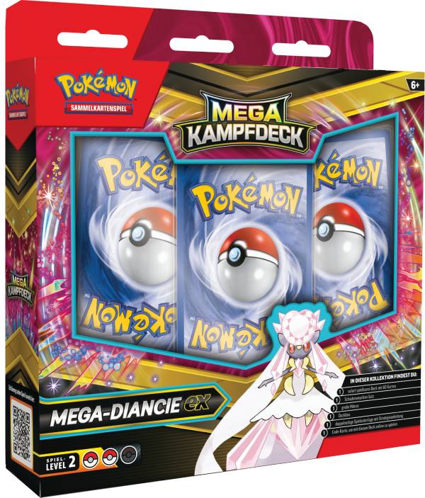 Pokemon Mega Kampfdeck Mega Diancie EX deutsch