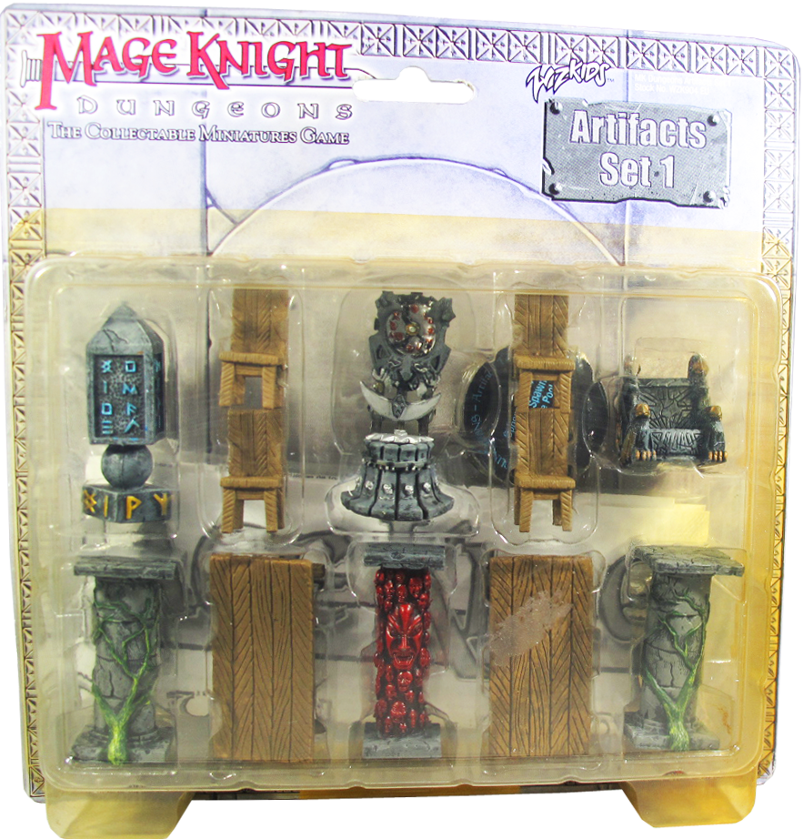 Mage Knight Dungeons - The Collectible Miniatures Game - Artifacts Set 1