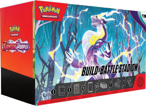 Pokemon Karmesin & Purpur B&B Stadium Box deutsch