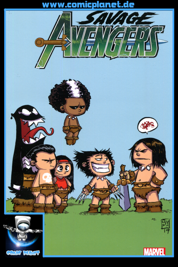 Savage Avengers Band 1: Die Stadt der Sicheln - Variant Cover
