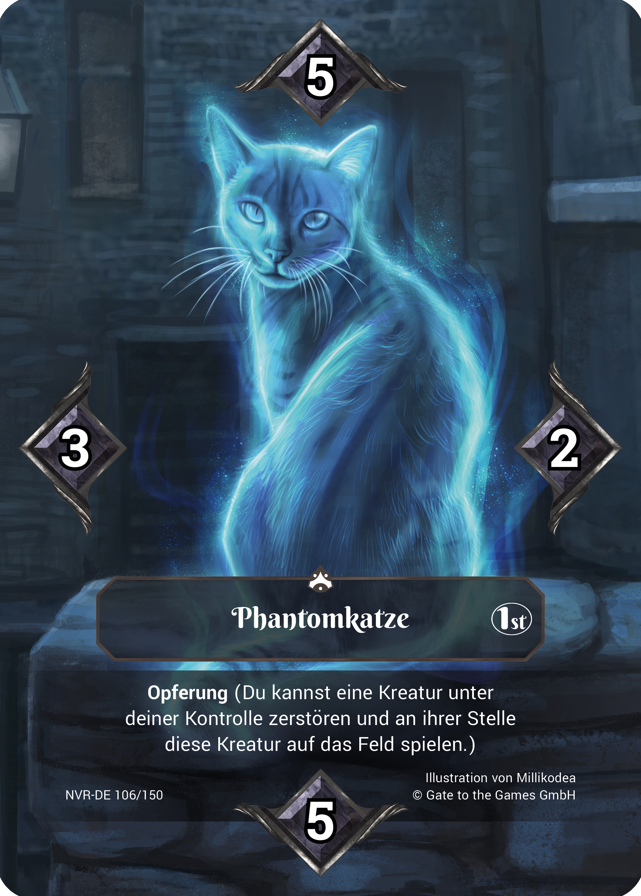 Phantomkatze 106/150 Common Parallel Foil - Alpha 1. Edition DE