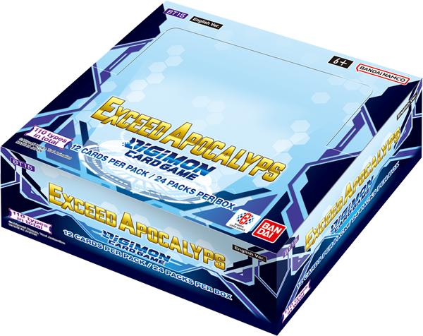 Digimon Card Game Exceed Apocalypse Booster Display BT15 englisch