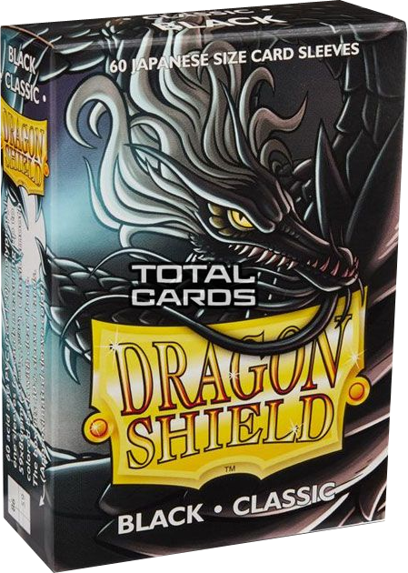 Dragon Shield Japanese Classic Sleeves - Black (60)