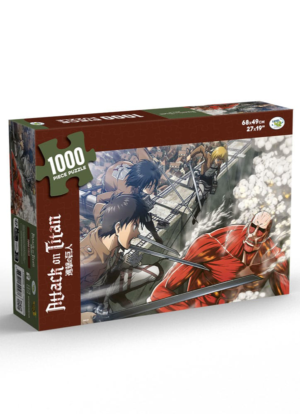 1000 Teile Puzzle - Attack on Titan - Fight