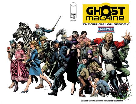 GHOST MACHINE THE OFFICIAL GUIDEBOOK #2 (OF 5) CVR A GARY FRANK WRAPAROUND