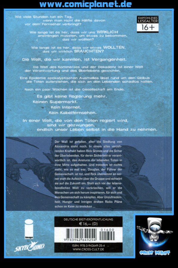 The Walking Dead Band 15 HC: Dein Wille geschehe (ab 16 J.)