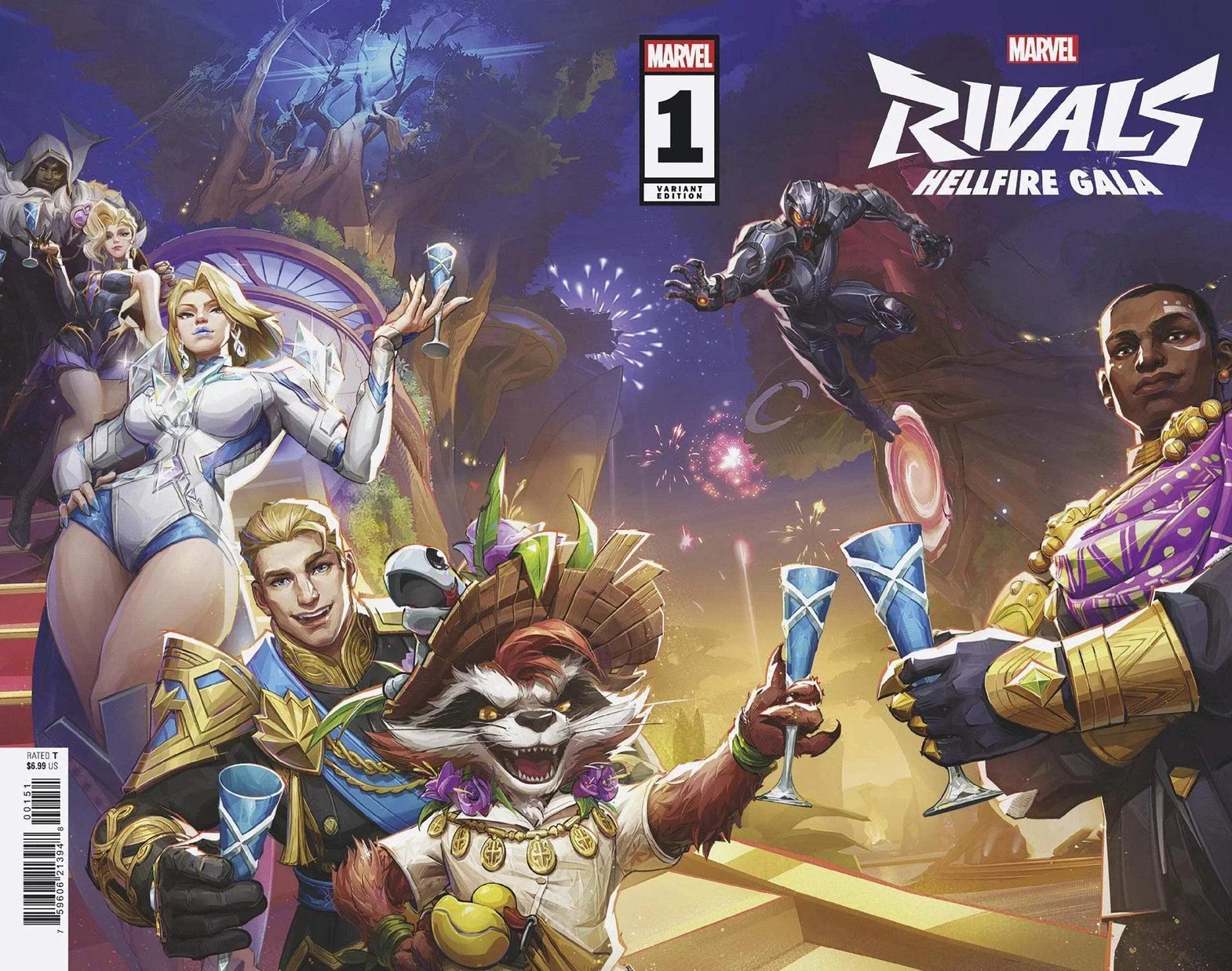 MARVEL RIVALS: HELLFIRE GALA #1 NETEASE GAMES MARVEL RIVALS WRAPAROUND VARIANT