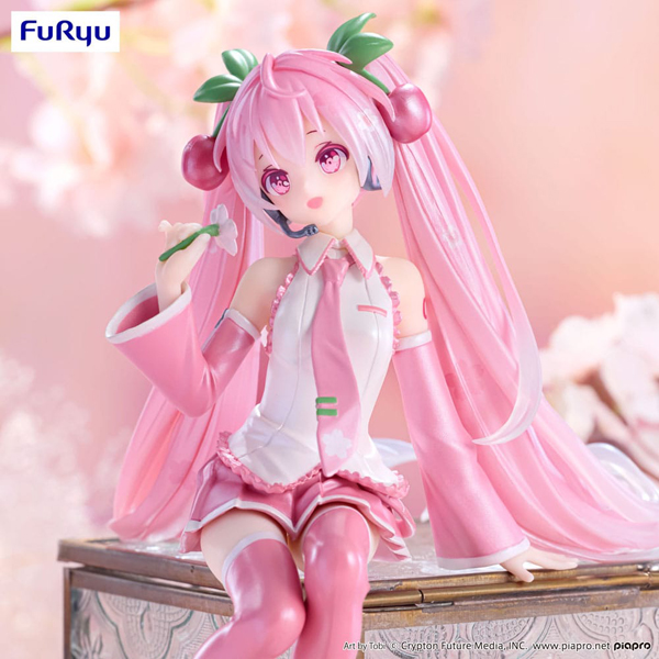 Figur - Hatsune Miku - Noodle Stopper Figure - Sakura Miku 2024 (Pearl Color Ver.)