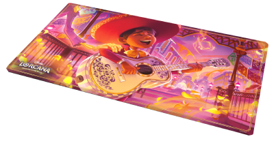 Disney Lorcana Die Stadt Hyperia - Miguel Guitar Playmat