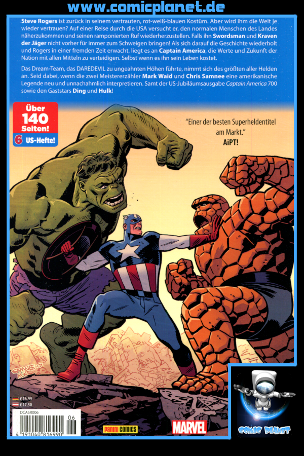 Captain America: Steve Rogers Band 6 - Land der Tapferen