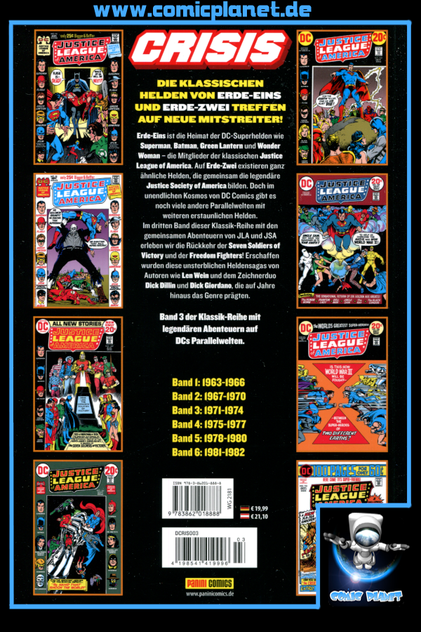 Justice League of America Band 3: Crisis 1971-1974