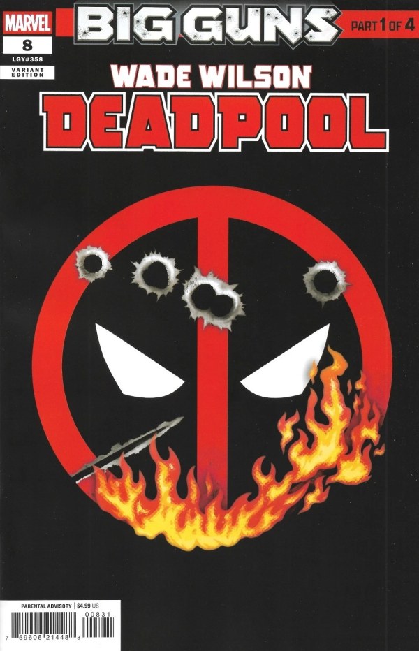 Wade Wilson: Deadpool #8 Crossover Logo Variant