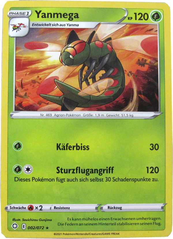 GLSS-002/072 Yanmega Rare deutsch