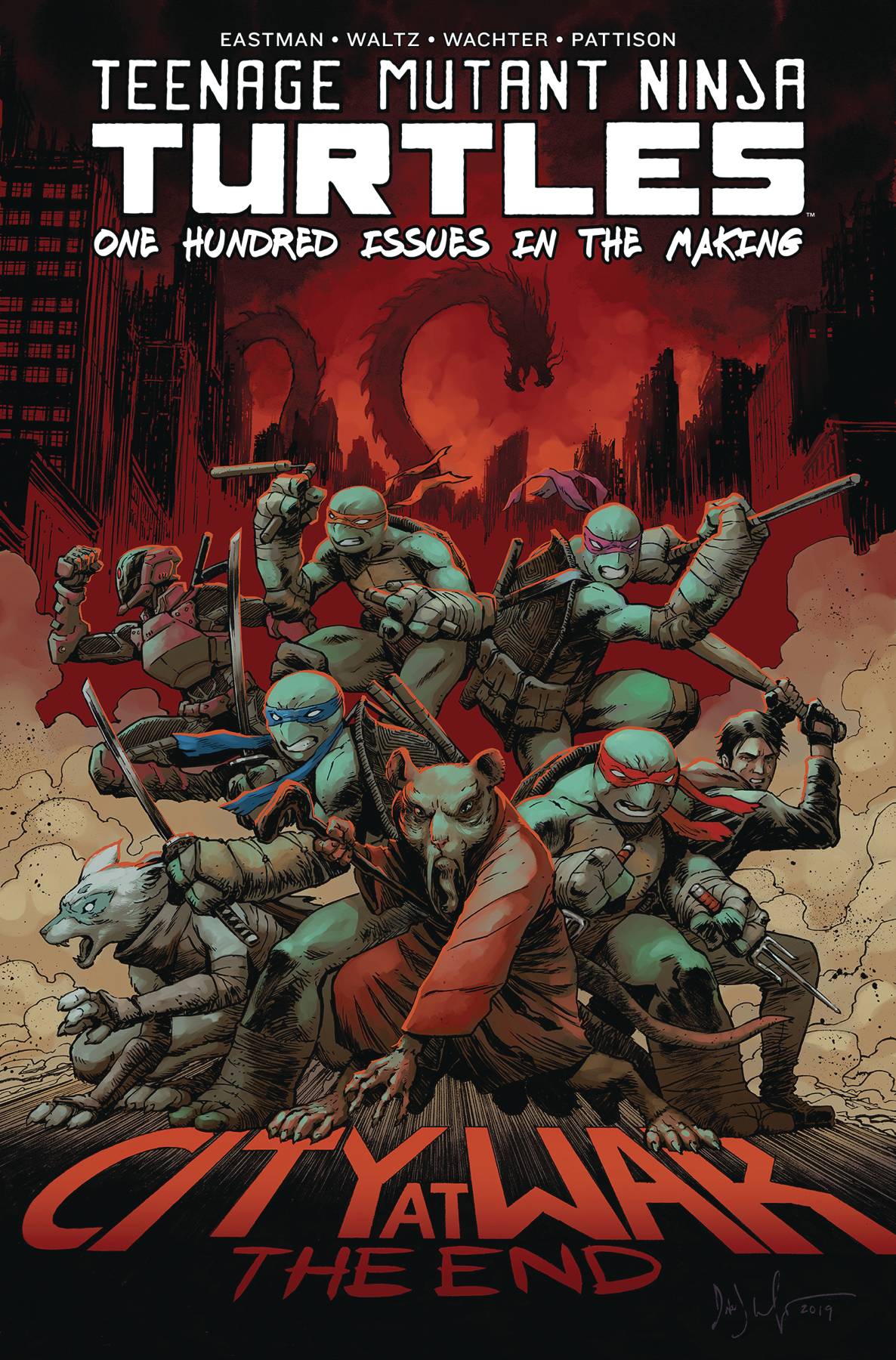 TURTLES - TMNT ONGOING #100 DLX HC