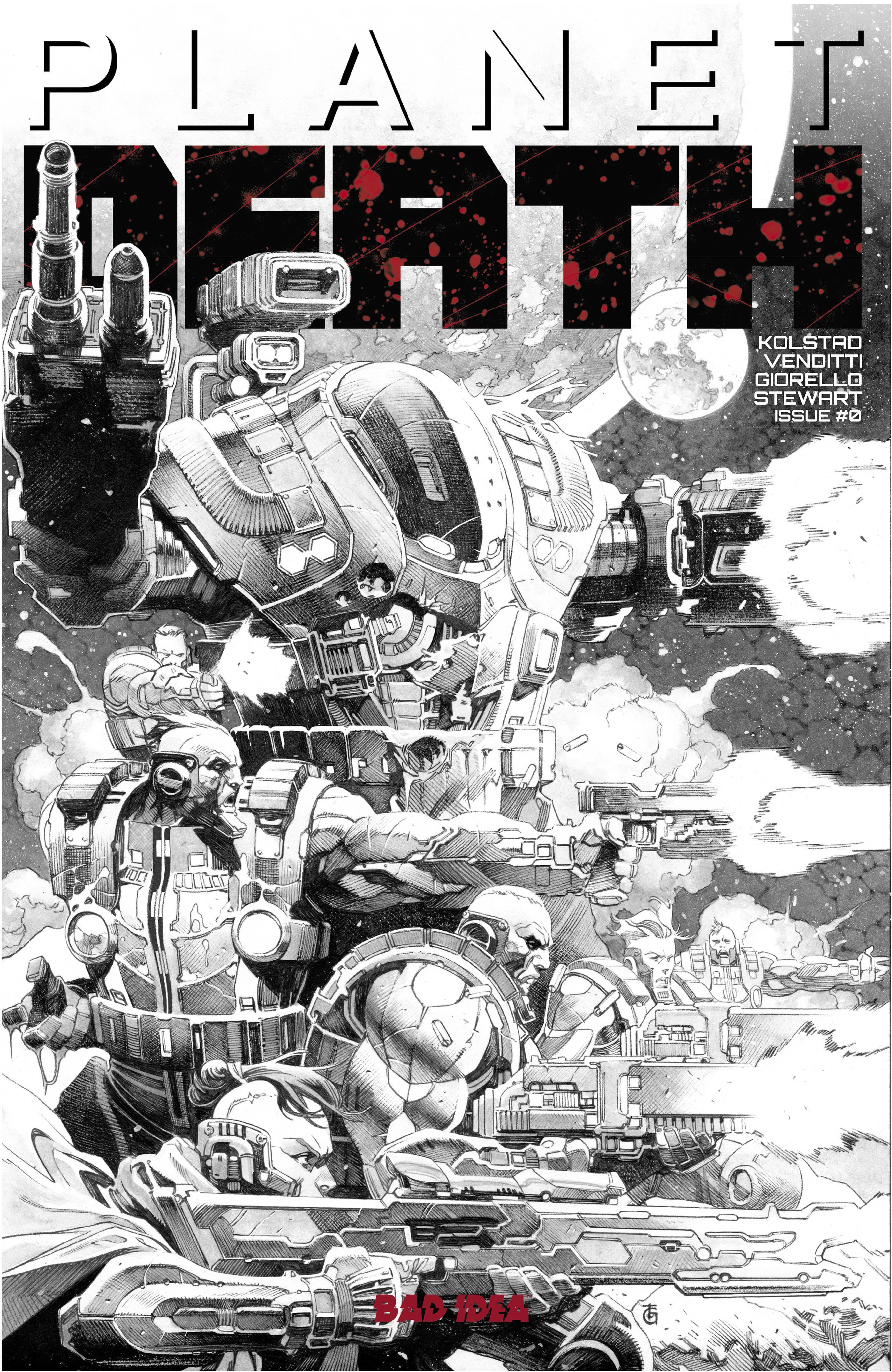 PLANET DEATH #0 (OF 4) SECOND PRINTING