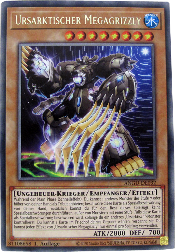 ANGU-DE032 Ursarktischer Megagrizzly Rare deutsch