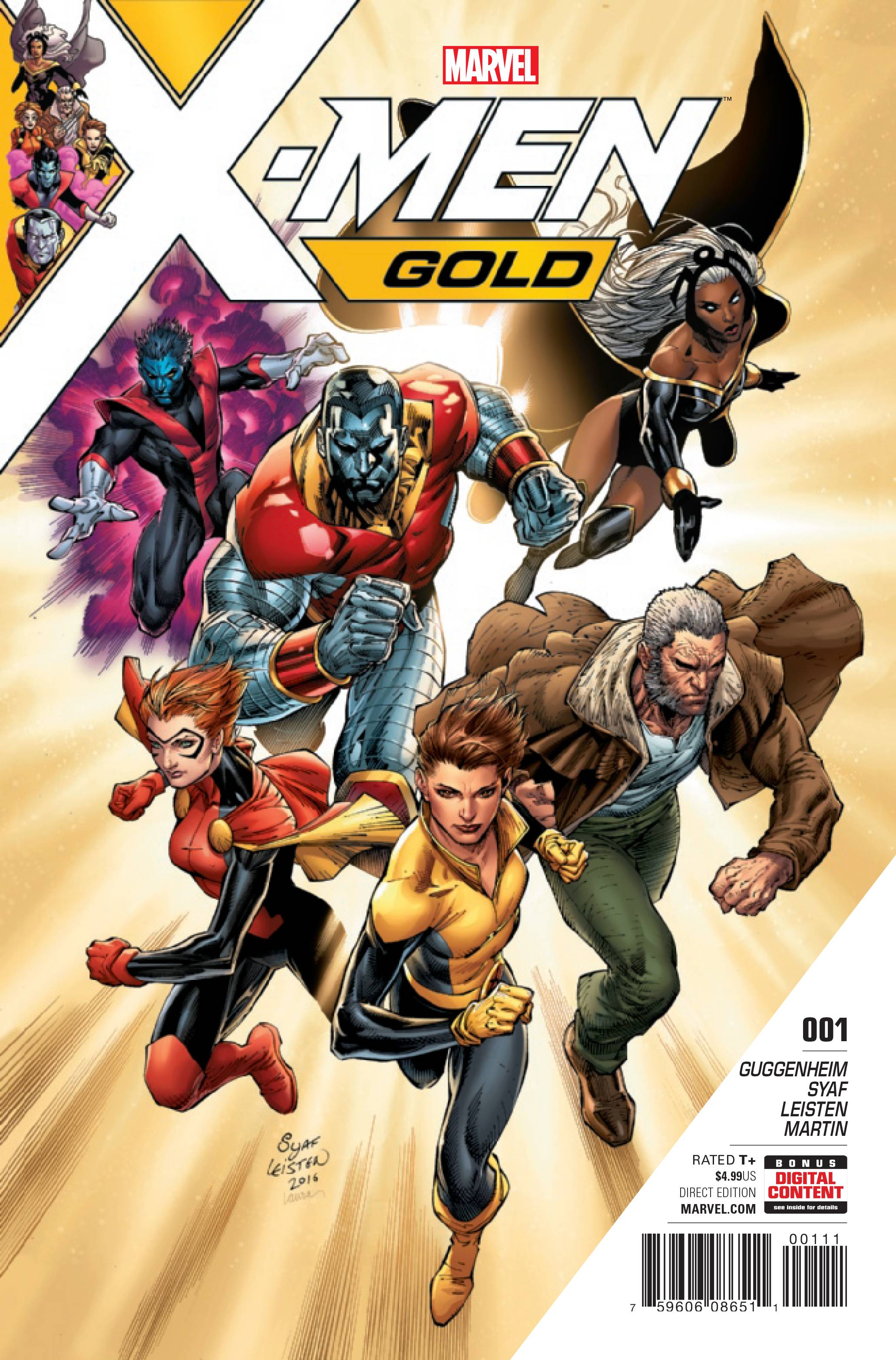 X-MEN GOLD (2017) #1 - UNCENSORED