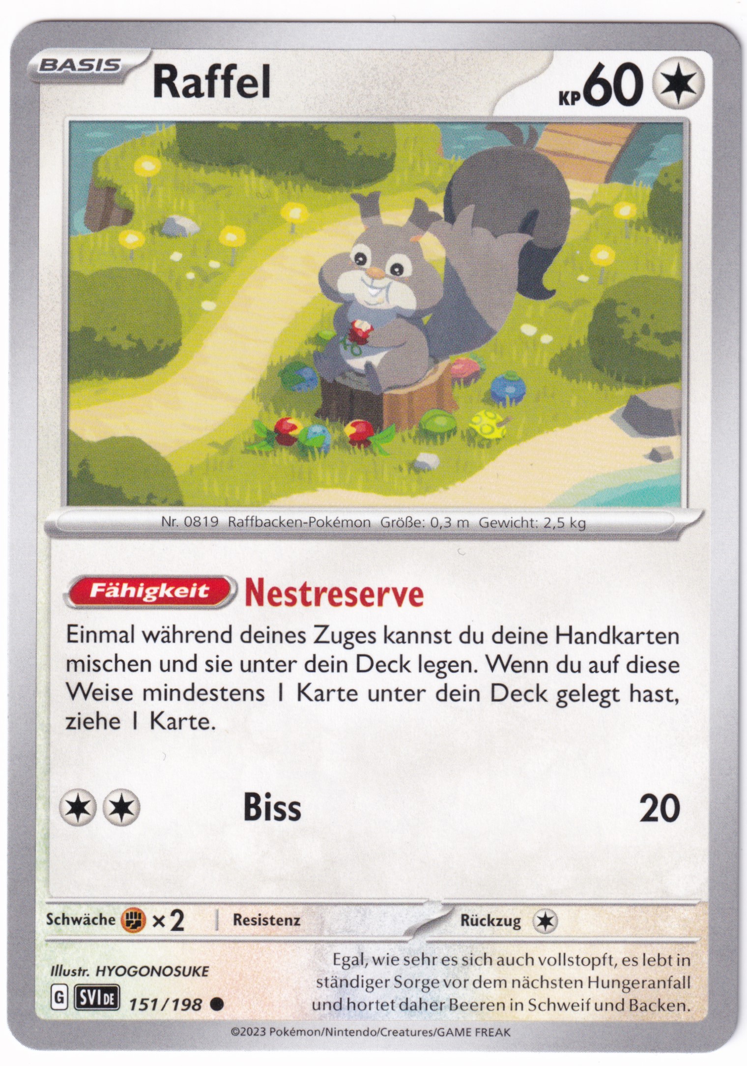 Raffel 151/198 Common - Karmesin & Purpur Deutsch