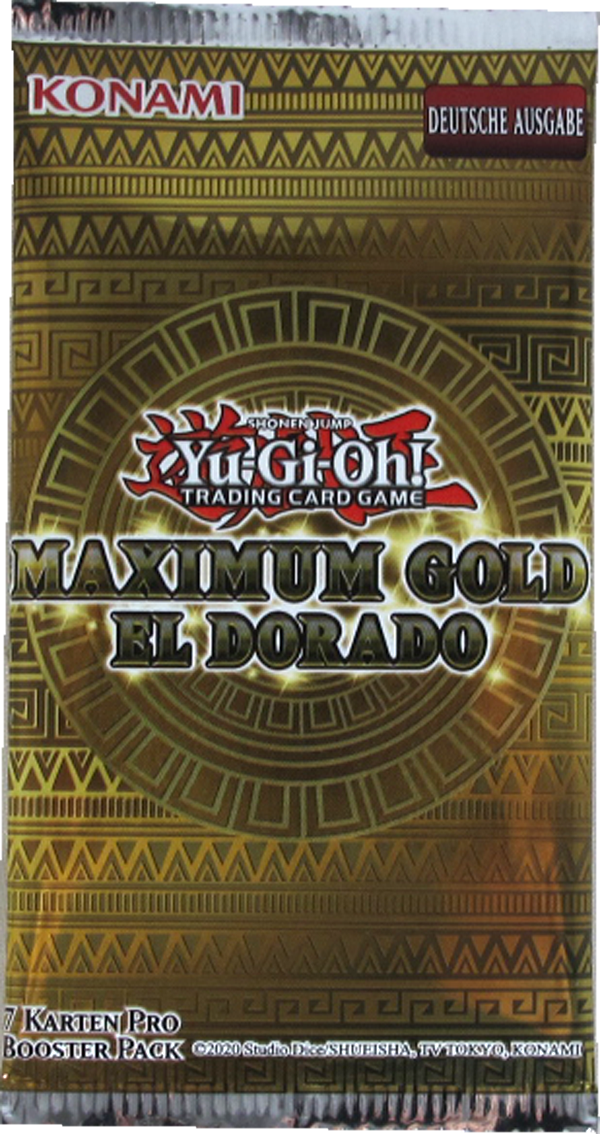 Yu-Gi-Oh! Maximum Gold El Dorado Einzelbooster Unlimited deutsch