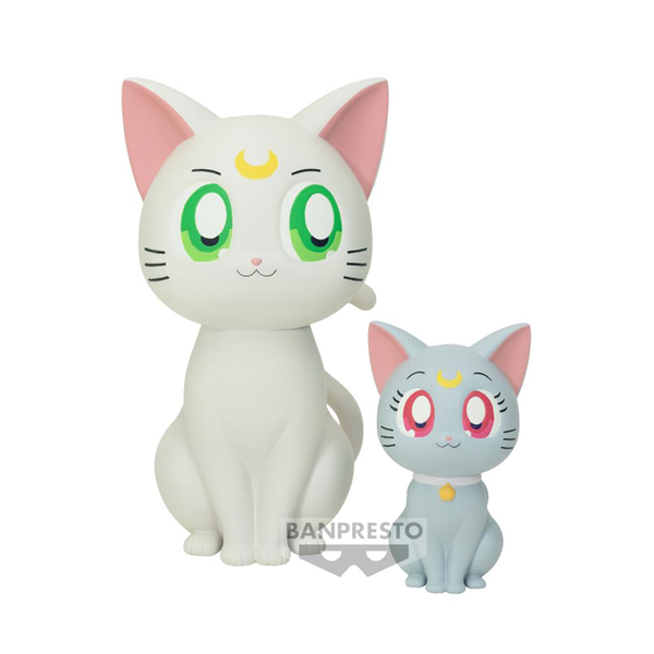 Action Figur - Pretty Guardian Sailor Moon: Cosmos The Movie - Sofvimates - Artemis & Diana