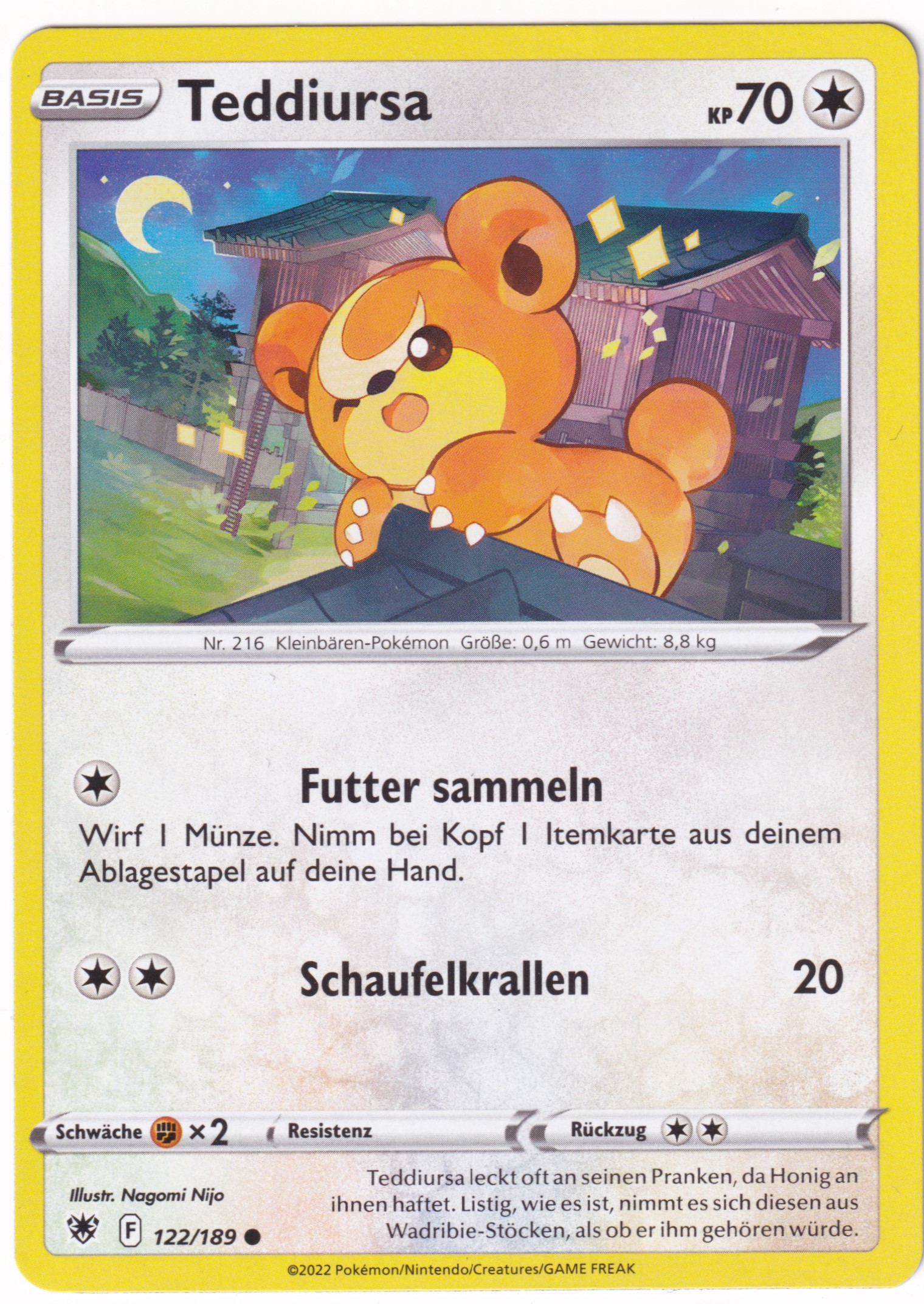 Teddiursa 122 /189 Common - Astralglanz Deutsch