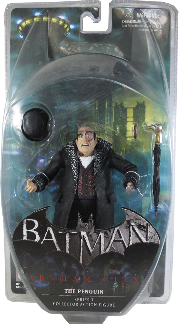 Action Figur - Batman Arkham City - Collector Action Figure Series 3 - The Penguin