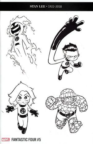 Fantastic Four Vol. 6 #5 Cover L Incentive Party Sketch Variant Cover