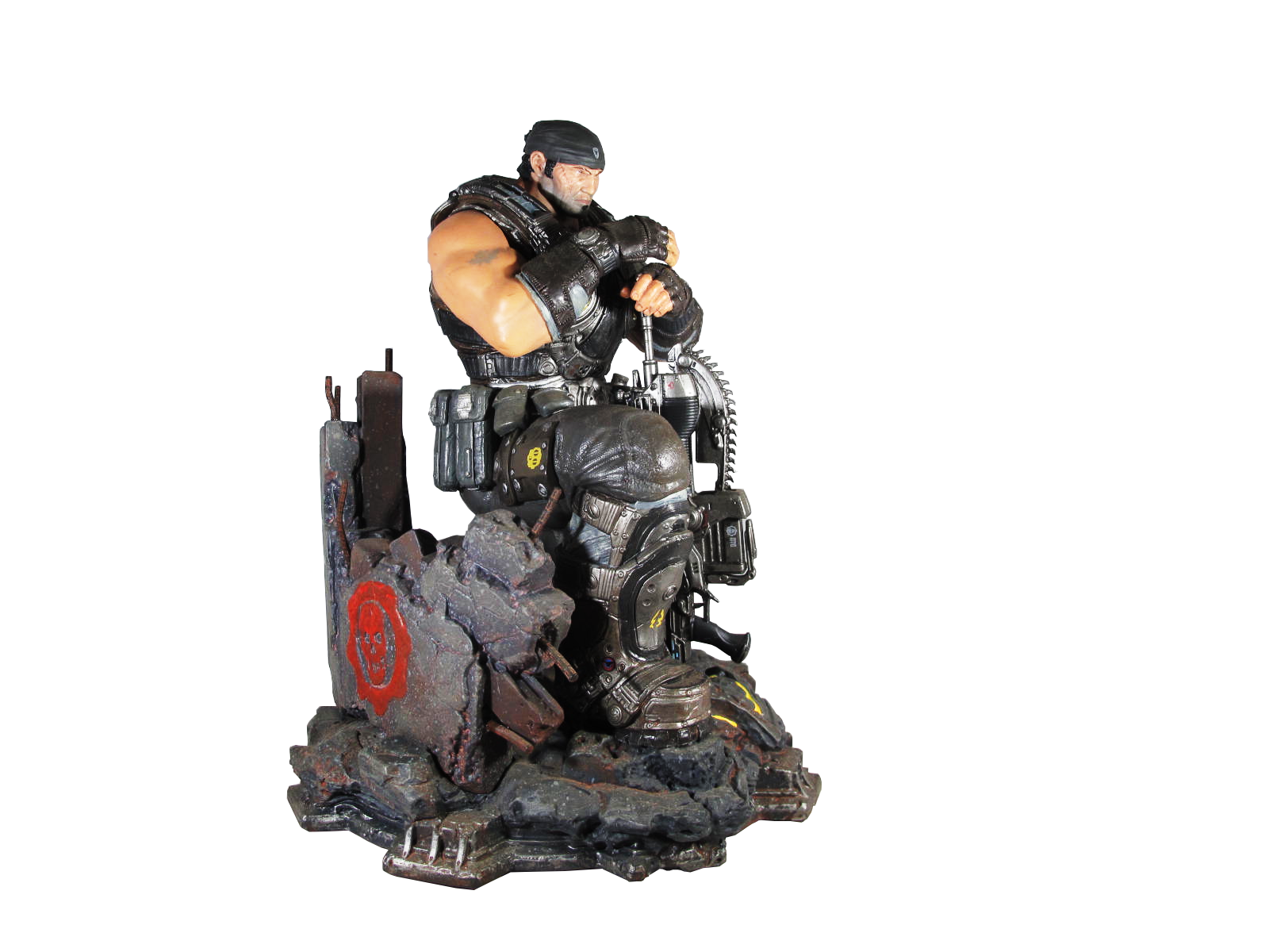 Gears of War 3: Epic Edition XBOX 360 - PVC Figure - Marcus Fenix
